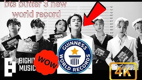 BTS’ “Butter” Breaks 3 Guinness World Records In Its 24 hour. bts butter song | bts butter 3 record