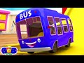 All Aboard! The Bus Song for Kids with Wheels On The Bus &amp; More Nursery Rhymes