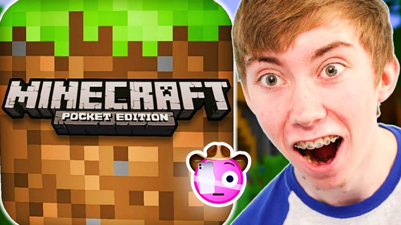 MINECRAFT: POCKET EDITION - Part 1 (iPhone Gameplay Video) - YouTube