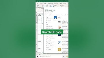 QR code #excel #shorts #qrcode #reels