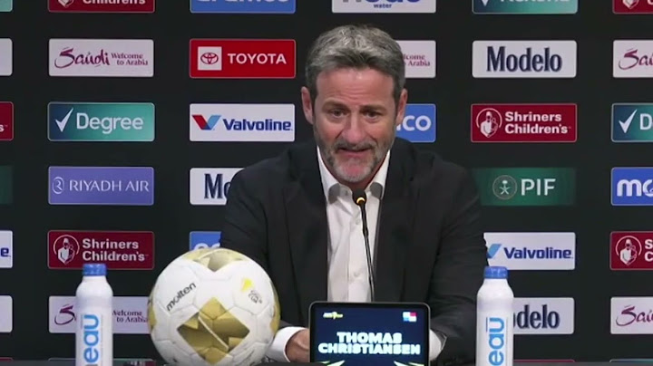 Copa Oro 2025 | Thomas Christiansen - Conferencia de Prensa: Panamá 1-1 (P: 4-5) Honduras