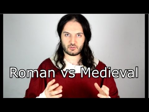Roman Armour vs Medieval Armour