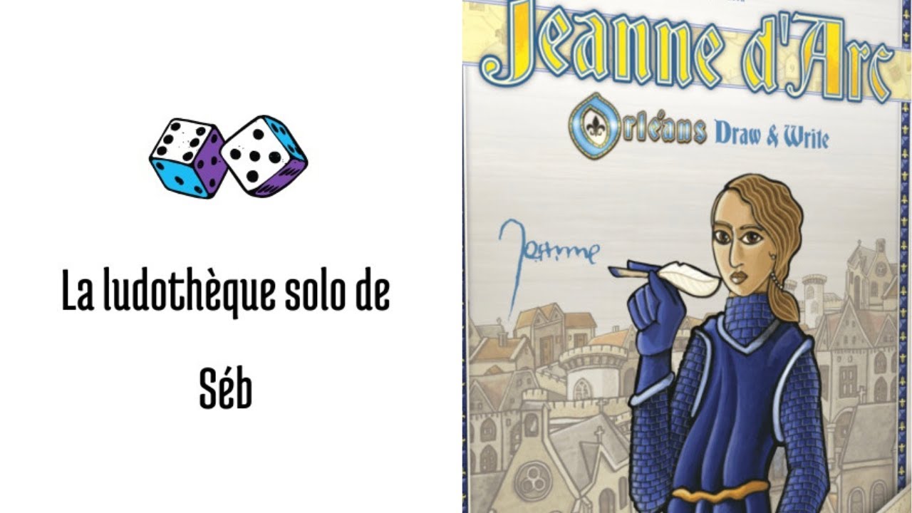 Règles et partie solo du jeu Jeanne D'arc Orléans.