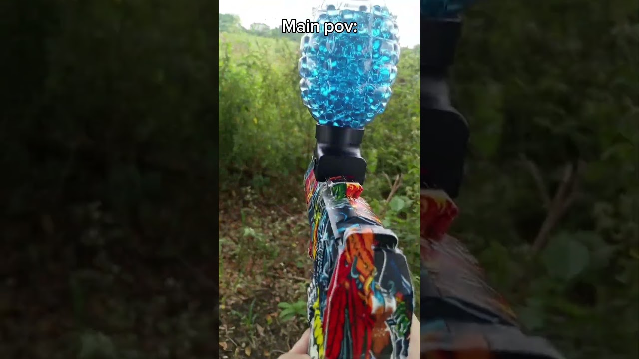 Training with gel blaster. For fun purpose only pt1