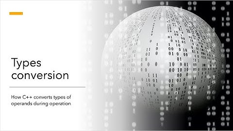 BeezMind C++ Programming - Types conversion