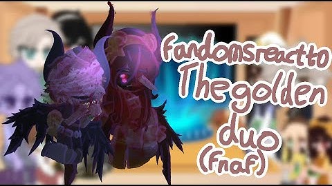 Fandoms react to FNAF!| Toh, HazbinHotel, Fnaf, SxF, Md | (Creds In desc)