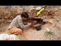 ¡DEPOSITO de ORO FINO Bajo la ROCA! (3)BREAKING MY SECRET PLACE bedrock gold prospecting