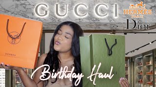 BIRTHDAY LUXURY UNBOXING: Hermes, Dior, Gucci, Alexander Wang + more! | Gypsi