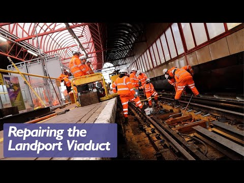 Repairing the Landport Viaduct with Network Rail
