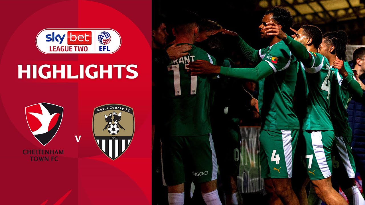 [Highlight] EFL League Two : Cheltenham Town vs Notts County (11-11-68)