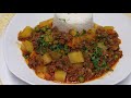 PICADILLO DE CARNE MOLIDA