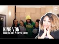 Angela Yee’s Lip Service ft King Von | Reaction