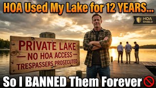 I Own The Lake. HOA Didn't Know That — Until My Lawyer Walked Into Their Meeting