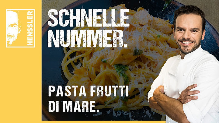 Quick pasta "Frutti di mare" recipe by Steffen Henssler