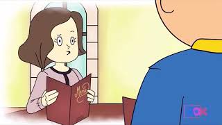 Caillou The Grownup Caillou Goes On A Date, Caillou Throws A Tantrum Over Pizza At A Restaurant