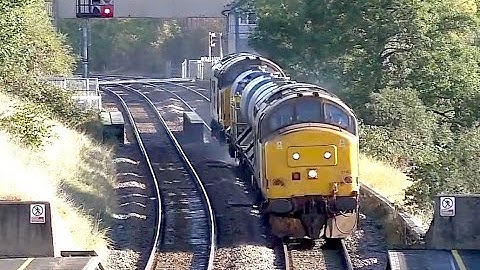 Rail Head Treatment Trains through Retford, winter 2020/21.