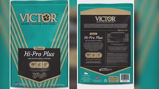 Voluntary recall for Victor Super Premium Dog Food due to possible salmonella risk