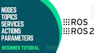 ROS2 Nodes Topics Services Actions and Parameters || Beginner Tutorial