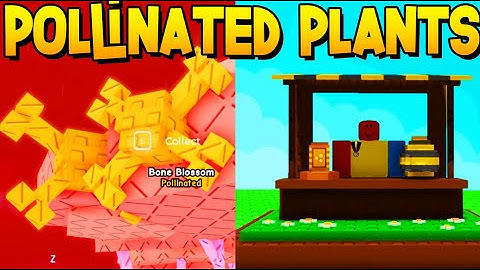 How To GET POLLINATED PLANTS & HONEY FAST in GROW A GARDEN! ROBLOX