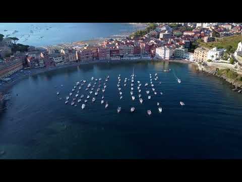 Sestri Levante, Italy 🇮🇹 - Summer 2022 - Full HD Drone footage