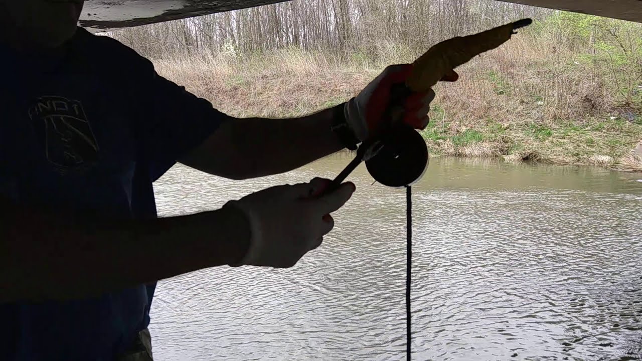 fishing under a bridge Pt1 YouTube