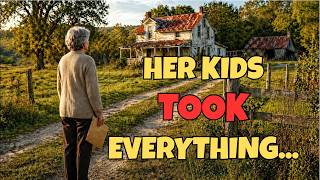At 74, Her Children Took Her Home, Car, and Savings — But Missed the Farm Her Father Left Her