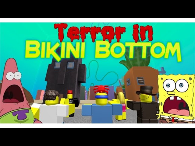 TERROR NA FENDA DO BIKINI no ROBLOX ! (CreepyPasta Bob Esponja) 