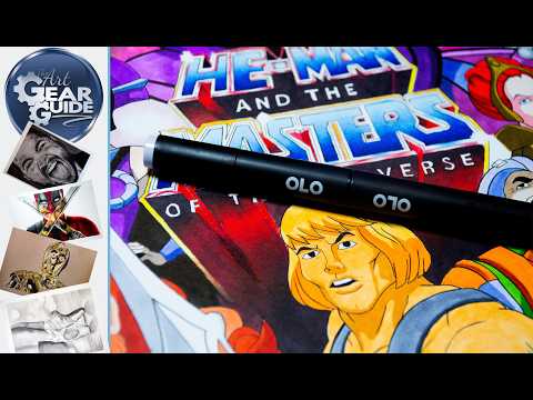 He-Man Masters of the Universe Using OLO Markers