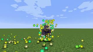 What Is The Most Satisflying Things In Minecraft Spam XP Bottles! #shorts