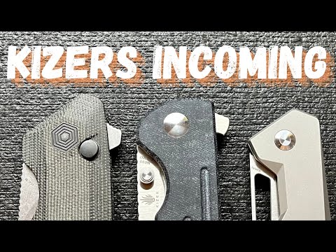 Unboxing Some New Kizer Knives! One Blows My Mind!