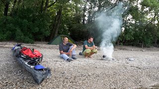 Donau Ungarn komplett von Hainburg bis Mohács  Flusswandern mit Steve #25