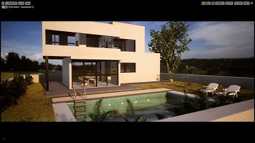 Example House with Swimming Pool