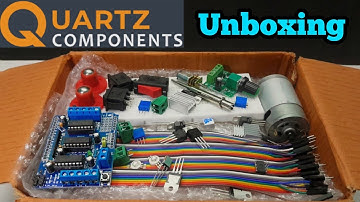 Unboxing the most cheapest electronic components online || quartz components