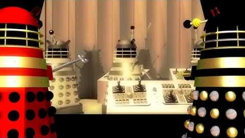 Dr Who and The Daleks Scene 2 Scene Recreation