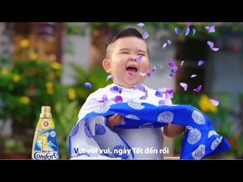 Quảng cáo Comfort Tết 2018 - Bé Kutin, Bảo An - Nhạc thiếu nhi vui nhộn