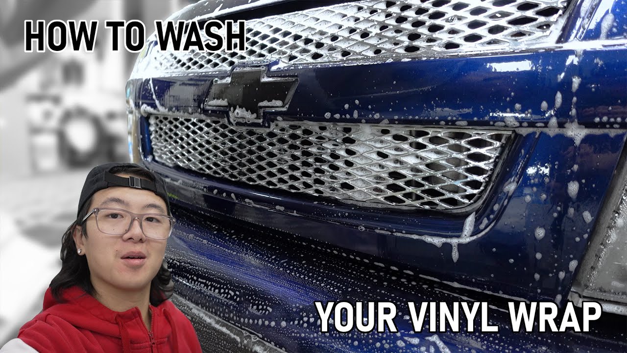 Don't ruin your vinyl wrap! Wash like this instead. YouTube