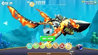 NEW FLAME FIN SHARK (HUNGRY SHARK HEROES) screenshot 5