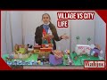 Village life vs city life  school girl project  islamabad science festival 2021