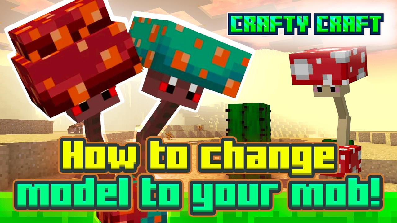Mob Model Test Let’s learn how to change model to your own mob! - YouTube