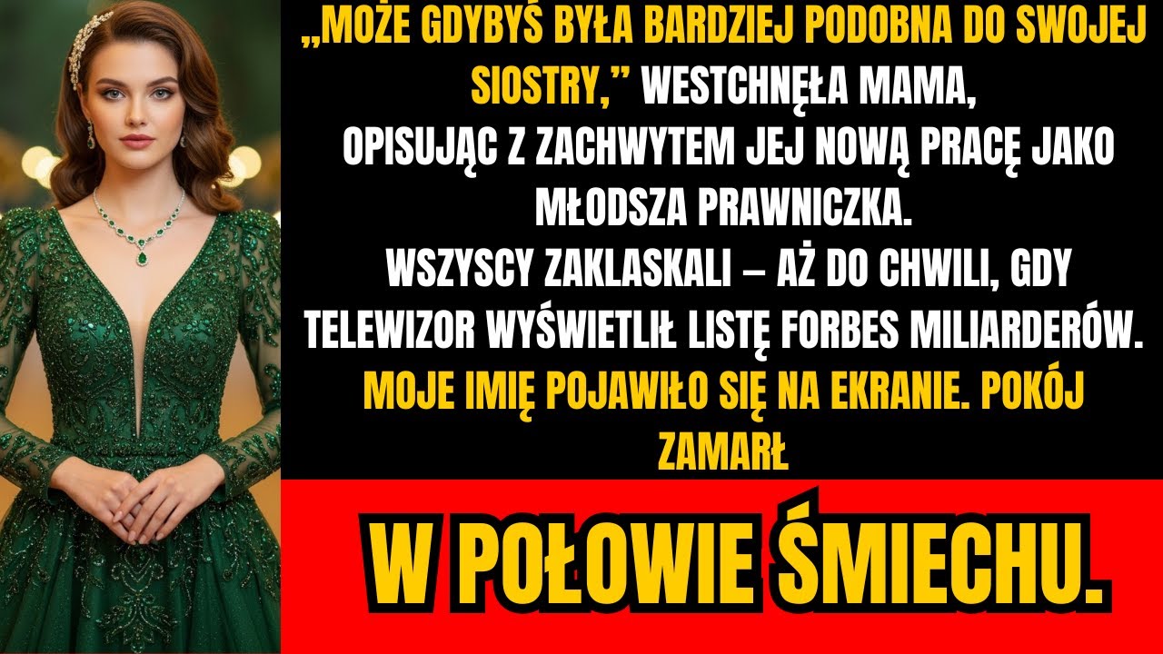 Mój ojciec wrócił późno i powiedział: „Twoja siostra mnie nie zawiodła… inaczej niż ty.” A wtedy ja…
