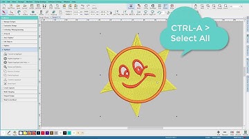 Hatch Embroidery 2 - Convert an Appliqué