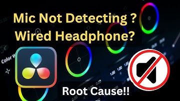 How to Fix Mic Detection Issues in DaVinci Resolve 18 with Gaming Headphones Cosmic Byte & USB