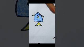 Creative art ideas for fish❤️🐟 #ytshorts #shorts #art #drawing #new