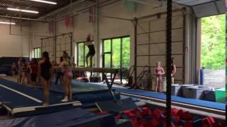 Famous Jenna Daugherty Summer 2016 Double Back Dismount on beam Wealth