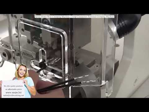 Servo Motor Wire Crimping Machine for Crimp Connectors and Terminal Crimping