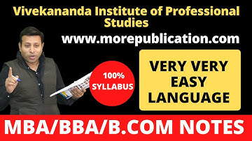 MBA BOOKS/NOTES VIPS|Vivekananda Institute of Professional Studies|EASY LANGUAGE|BBA NOTES/BOOKS