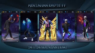 5 MENTAHAN EMOTE FF || MENTAHAN VIDEO FF