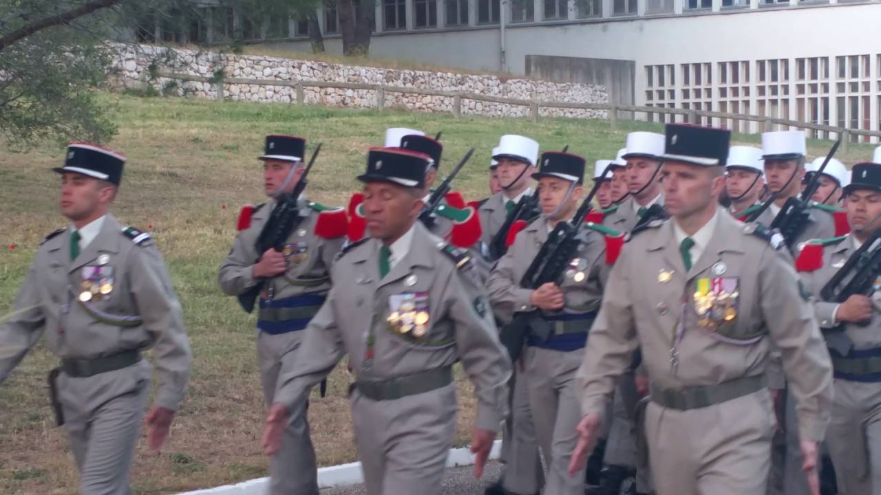 Legion etrangere,30 aprile 2016,cerimonia di Camerone