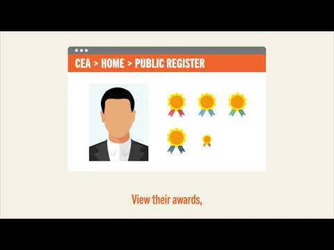 Visit CEA's Public Register to view your property agent's registration status and past transactions