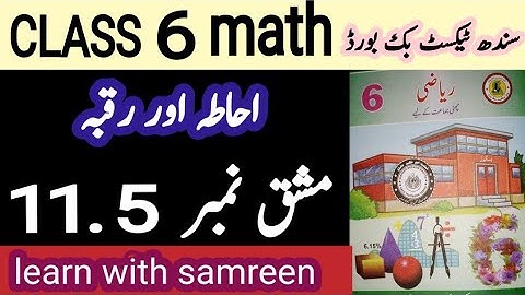 class 6 maths exercise 11.5 new book| Sindh Text Book Board
